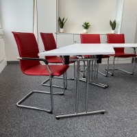 Eccles chair with Rayleigh folding leg table